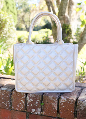 Ricky Mini Tote Diamond Quilted