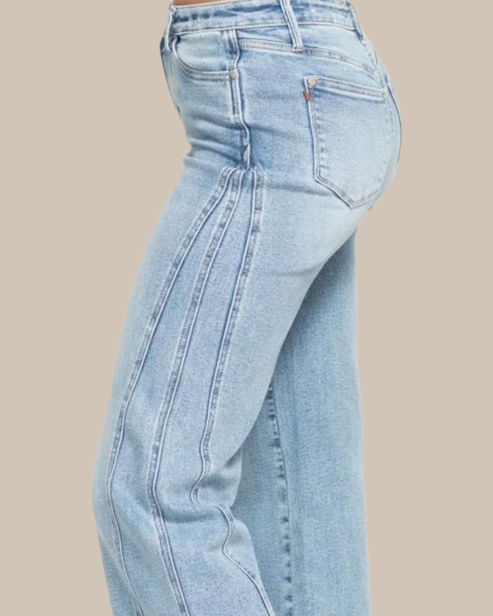 Judy Blue Retro Wide Leg Light Wash Jeans