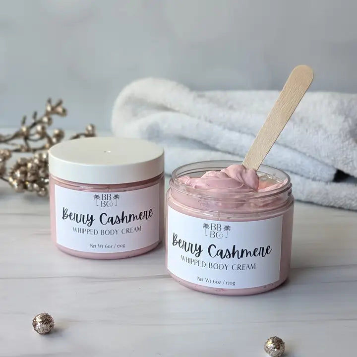 Berry Cashmere Whipped Body Cream