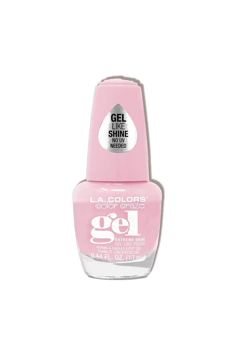 Pink Glaze Gel Nail Polish