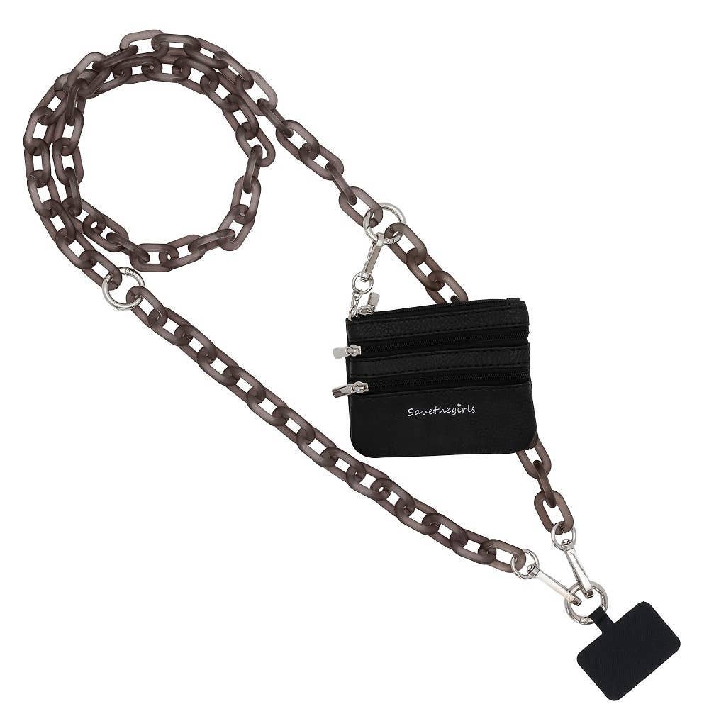 Clip & Go Crossbody w/ Ice Chain Phone Accessory