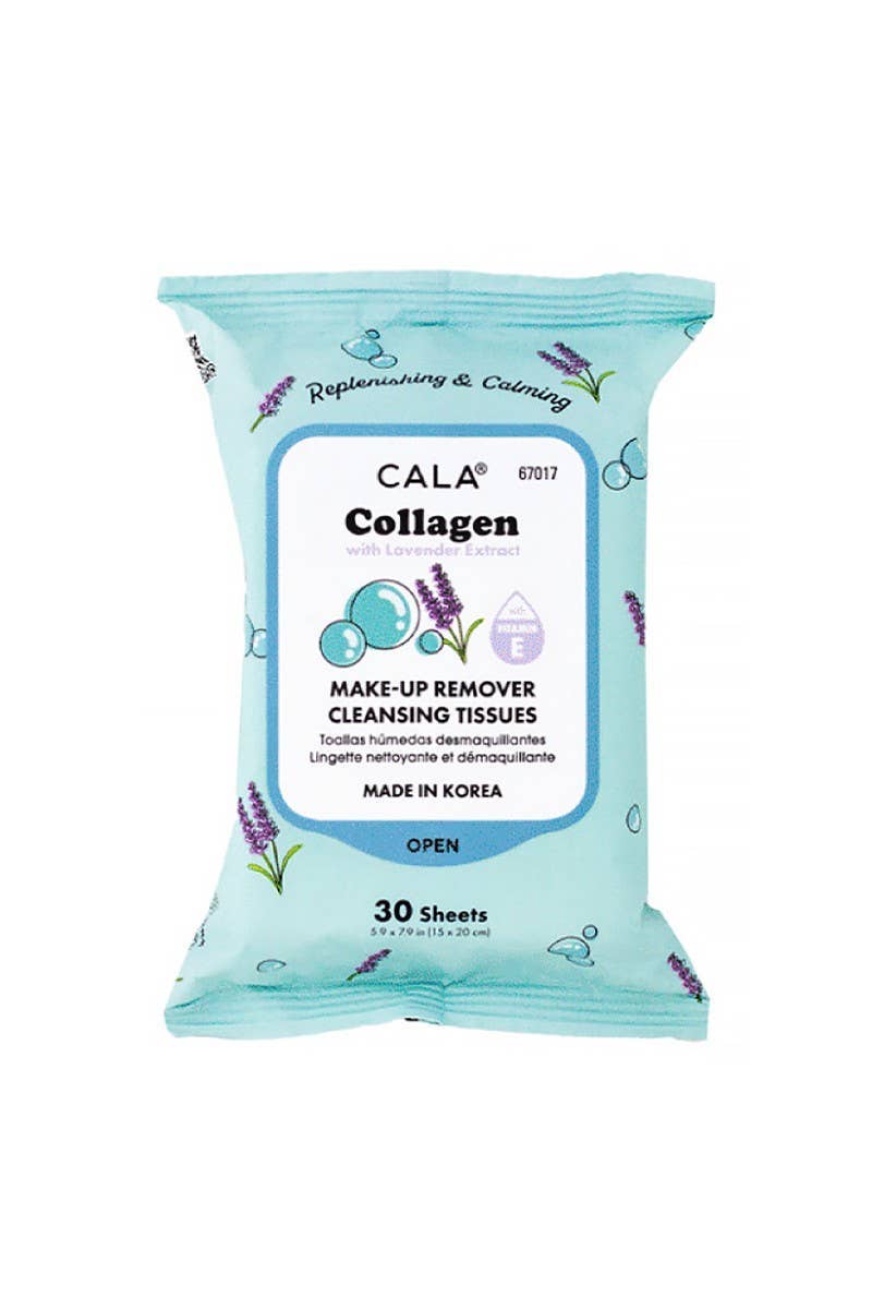 Collagen Makeup Remover Cleansing Tissues