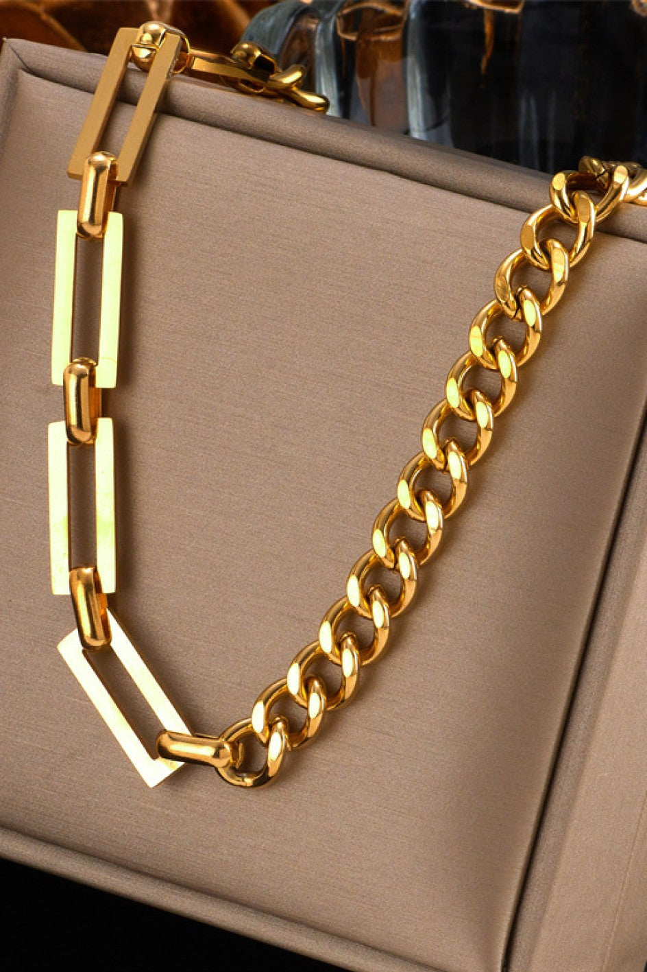 The Abbey Gold Chain Necklace