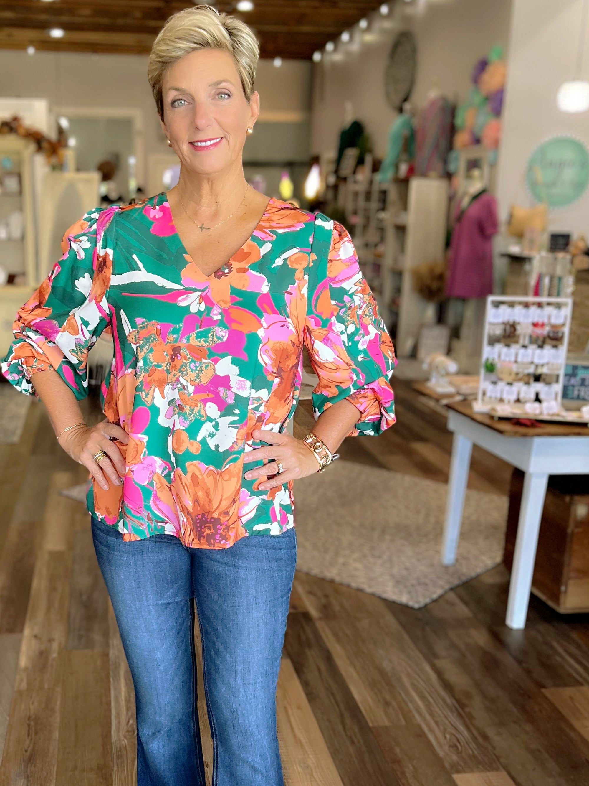 Fall in Bloom Blouse