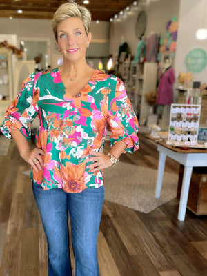 Fall in Bloom Blouse