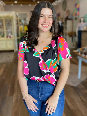 Bring It Back Floral Top