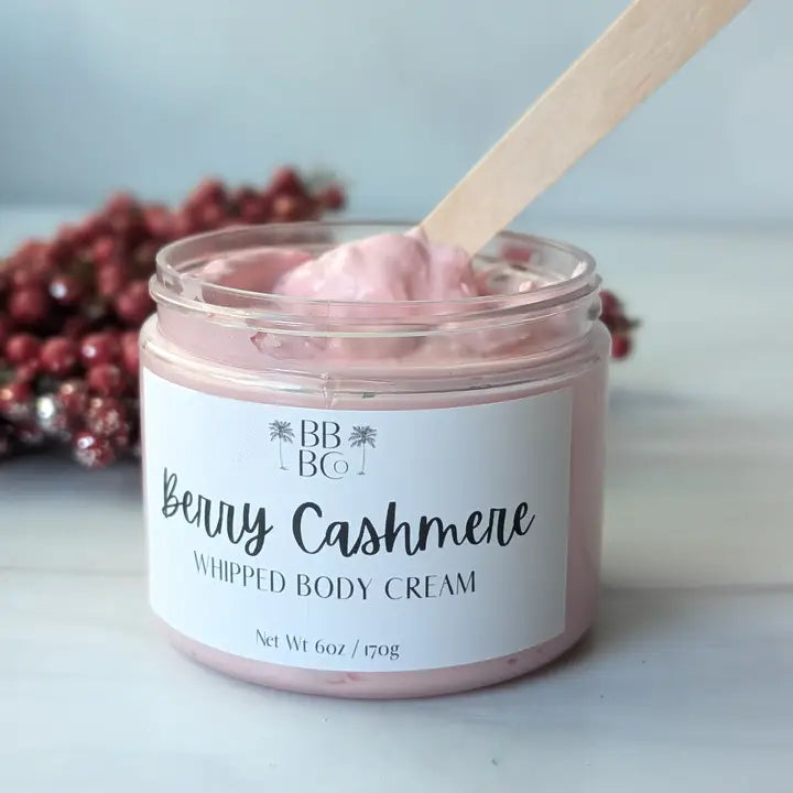 Berry Cashmere Whipped Body Cream