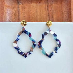 Talia Earrings - Patterned Edition