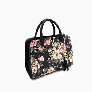 Silvia Floral Top Handle Crossbody Bag