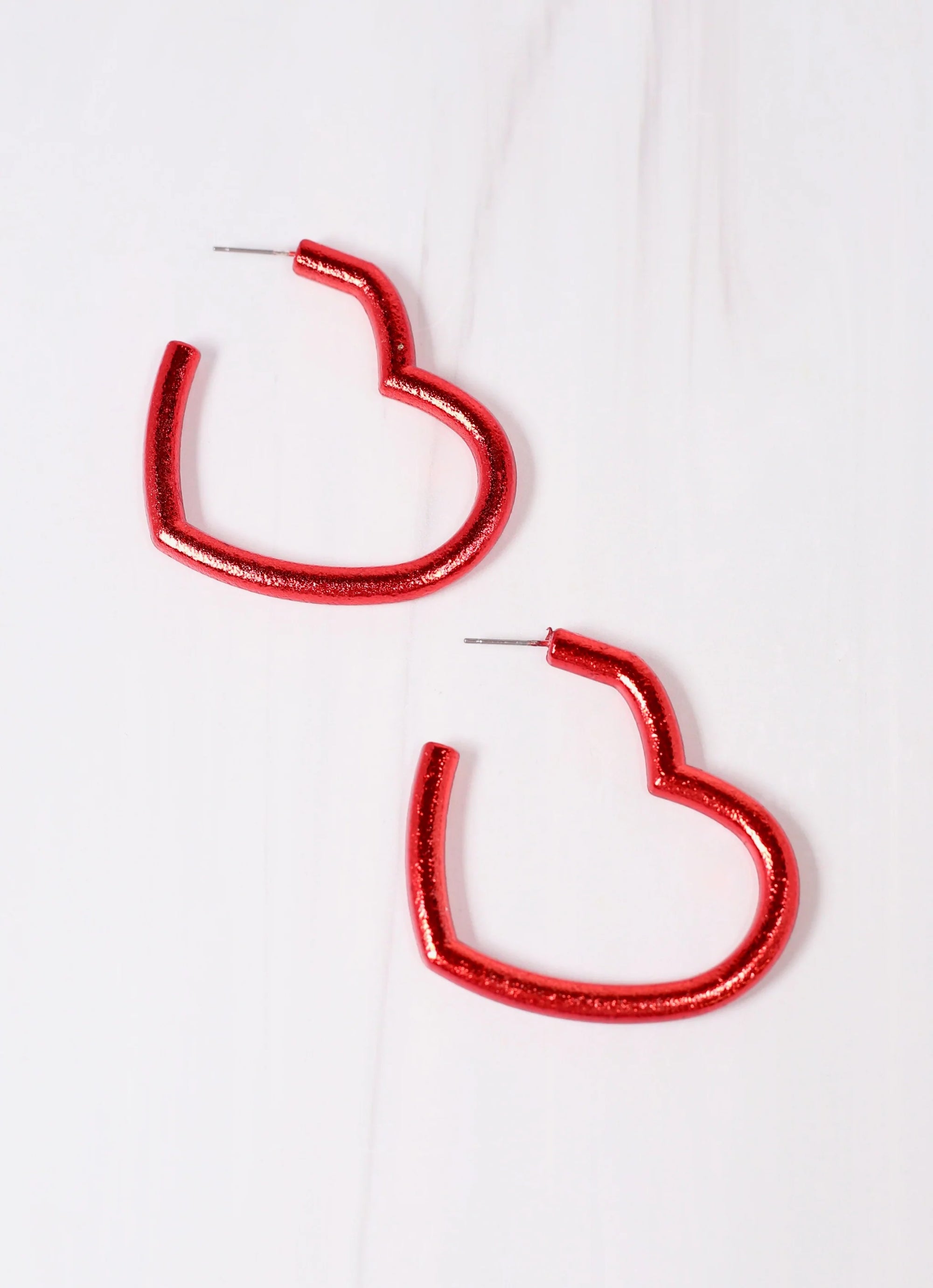 Harland Heart Hoop Earring