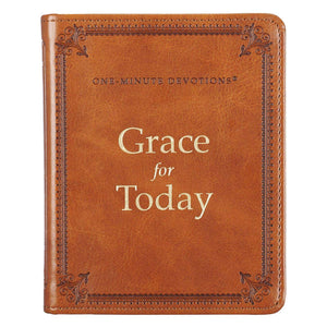 One-Minute Devotions Grace for Today Faux Leather