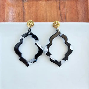 Talia Earrings - Patterned Edition