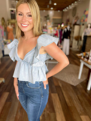 Country Lovin' Babydoll Top