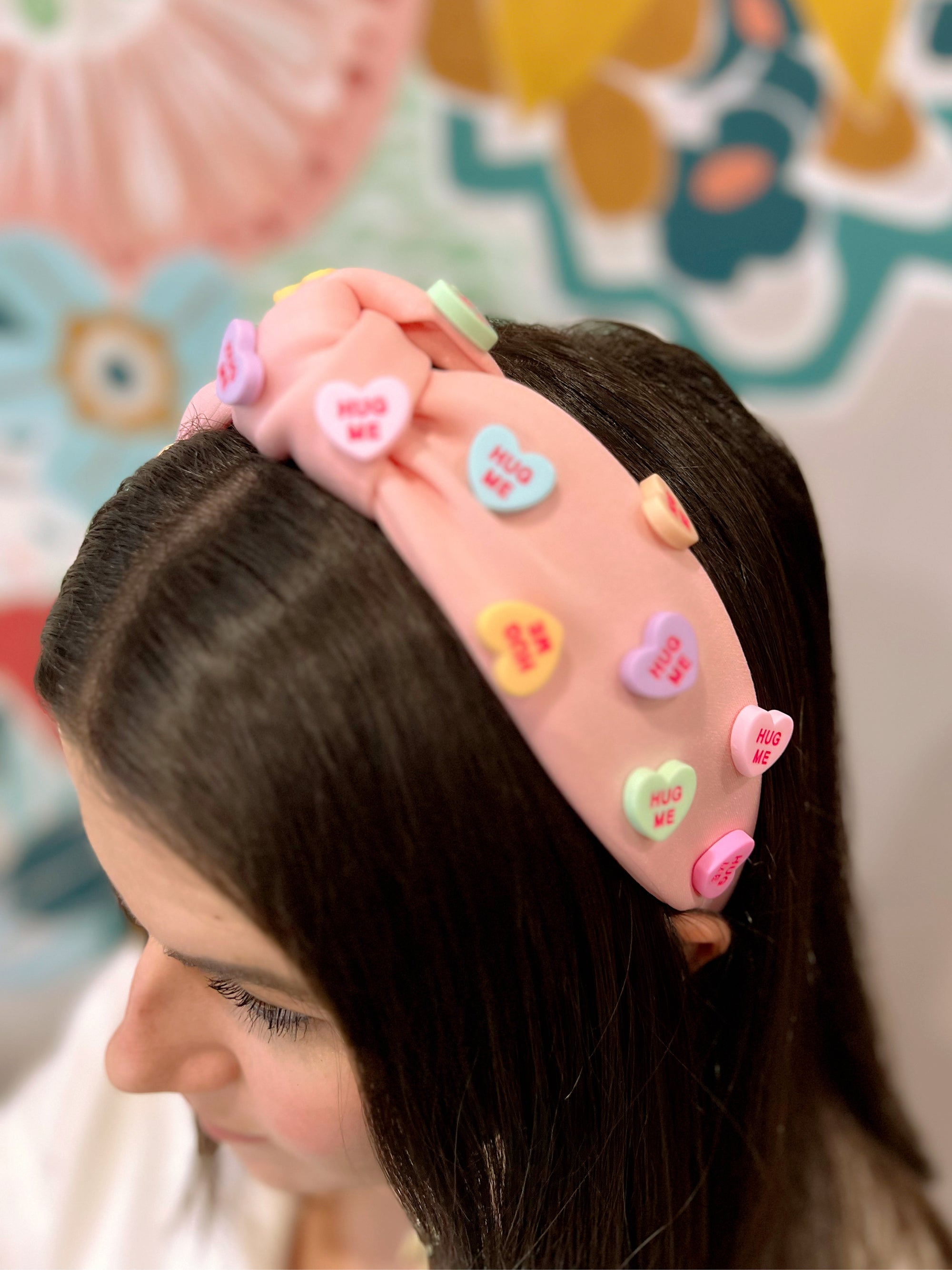 Hug Me Conversation Valentine's Headbands