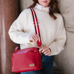 Cozy Rosy Alice Crossbody with 2 Strap Bundle