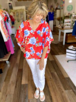 Shirley Floral Top