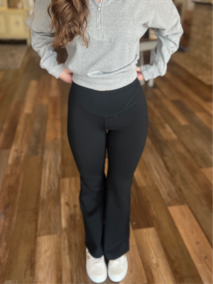 Contour Seam Flared Leggings