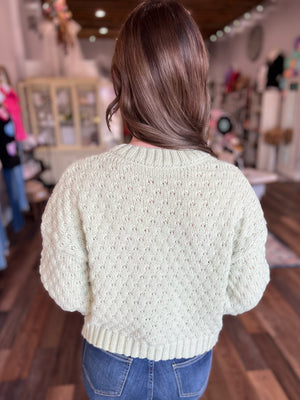 Until Then Sweater in Light Sage