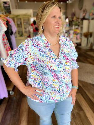 Melody of Summer Top in Curvy