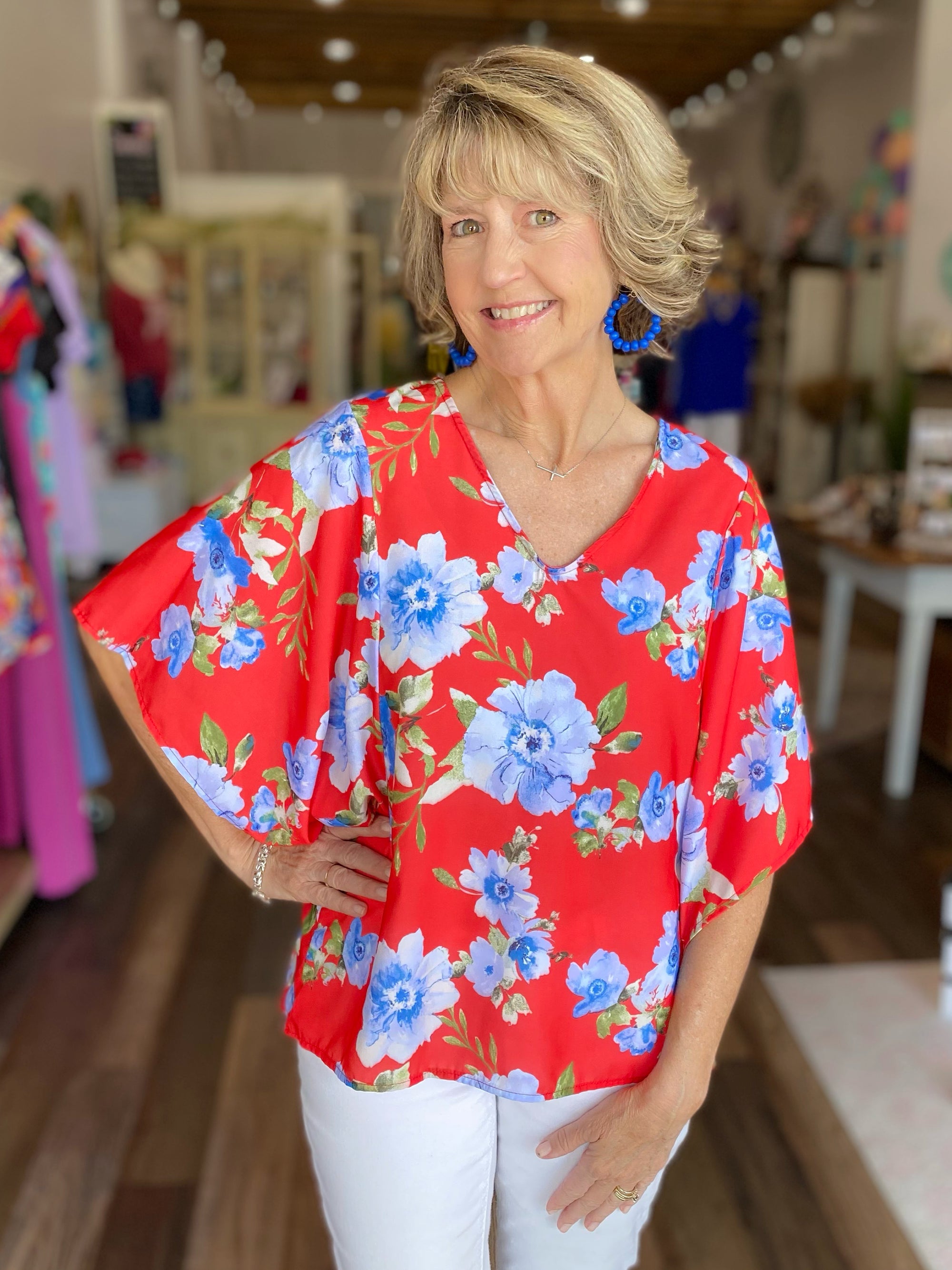 Shirley Floral Top