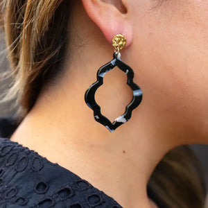 Talia Earrings - Patterned Edition