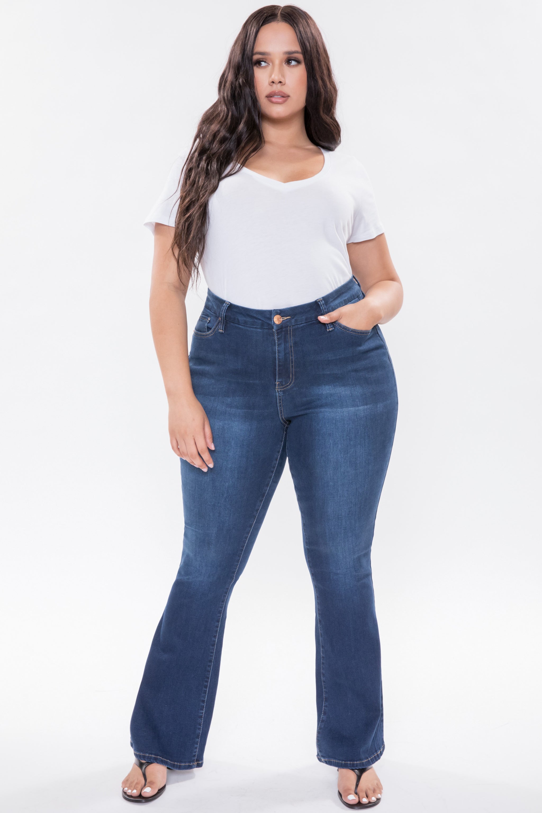 Curvy Girl White Jeans - Angie's Strength & Style Boutique