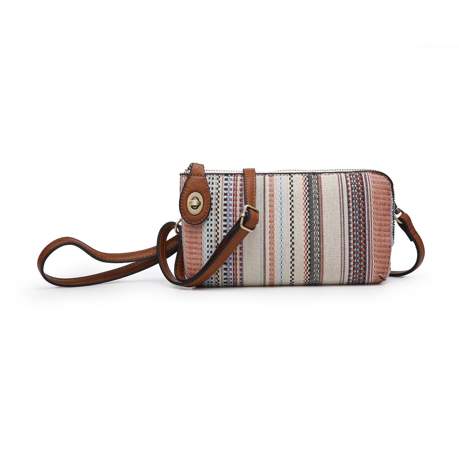 Kendall Twist Lock Crossbody/Wristlet